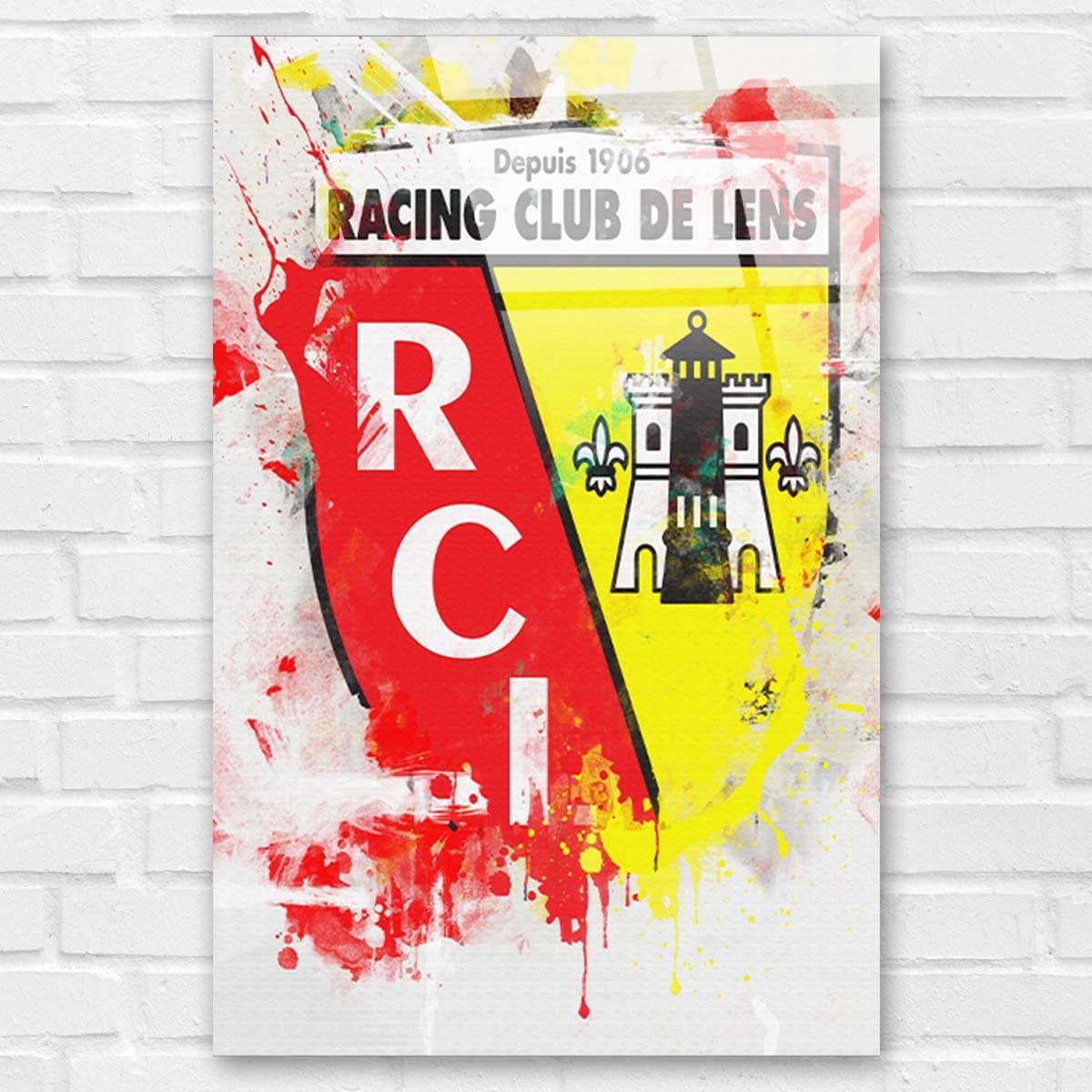 Tableau RC Lens Graffiti - Montableaudeco