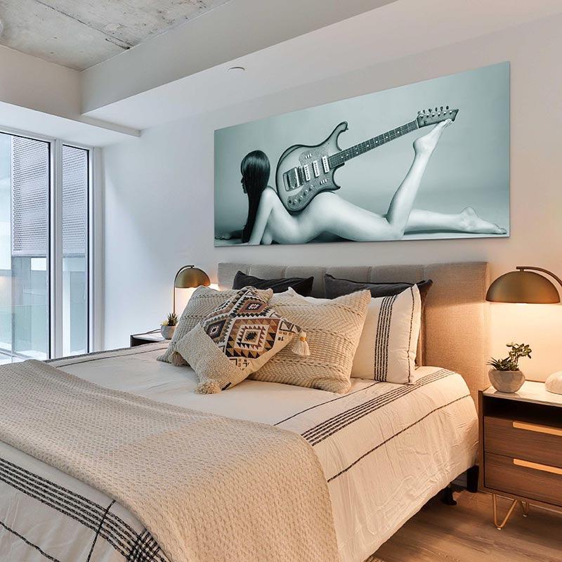 Tableau Sexy Guitare - Montableaudeco