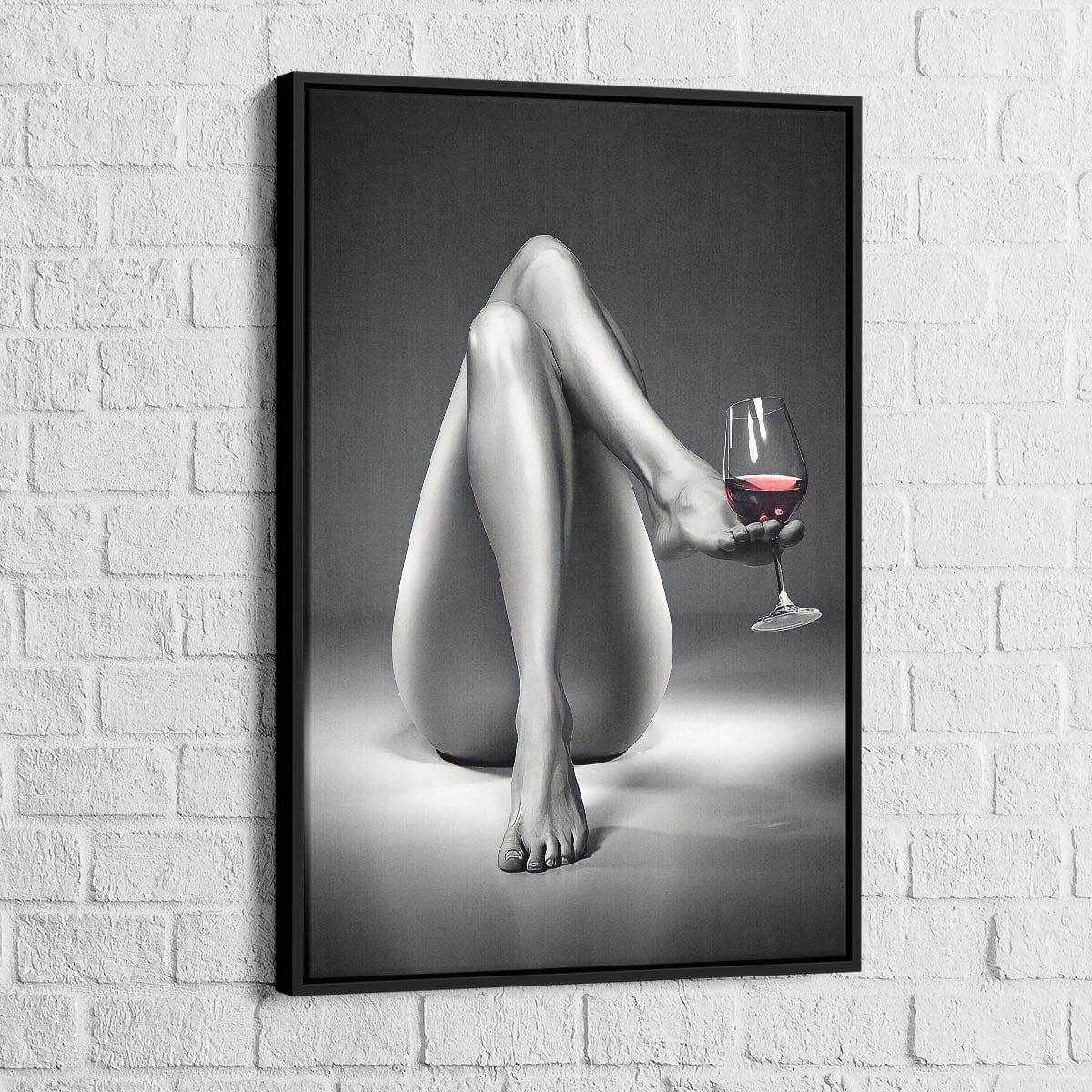 Tableau Sexy La Femme au Vin rouge - Montableaudeco