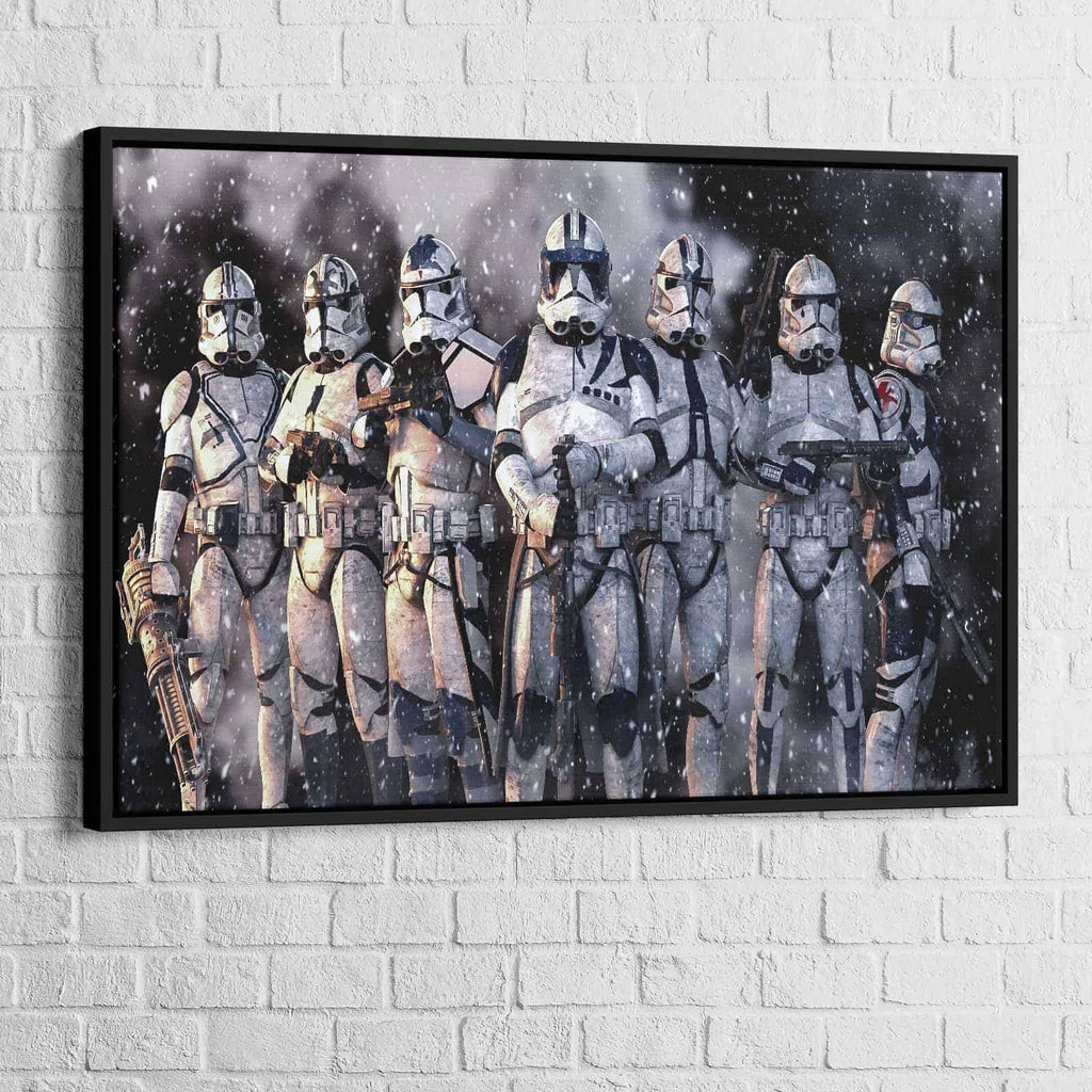 Tableau Street Art Star Wars - Royaume du Tableau