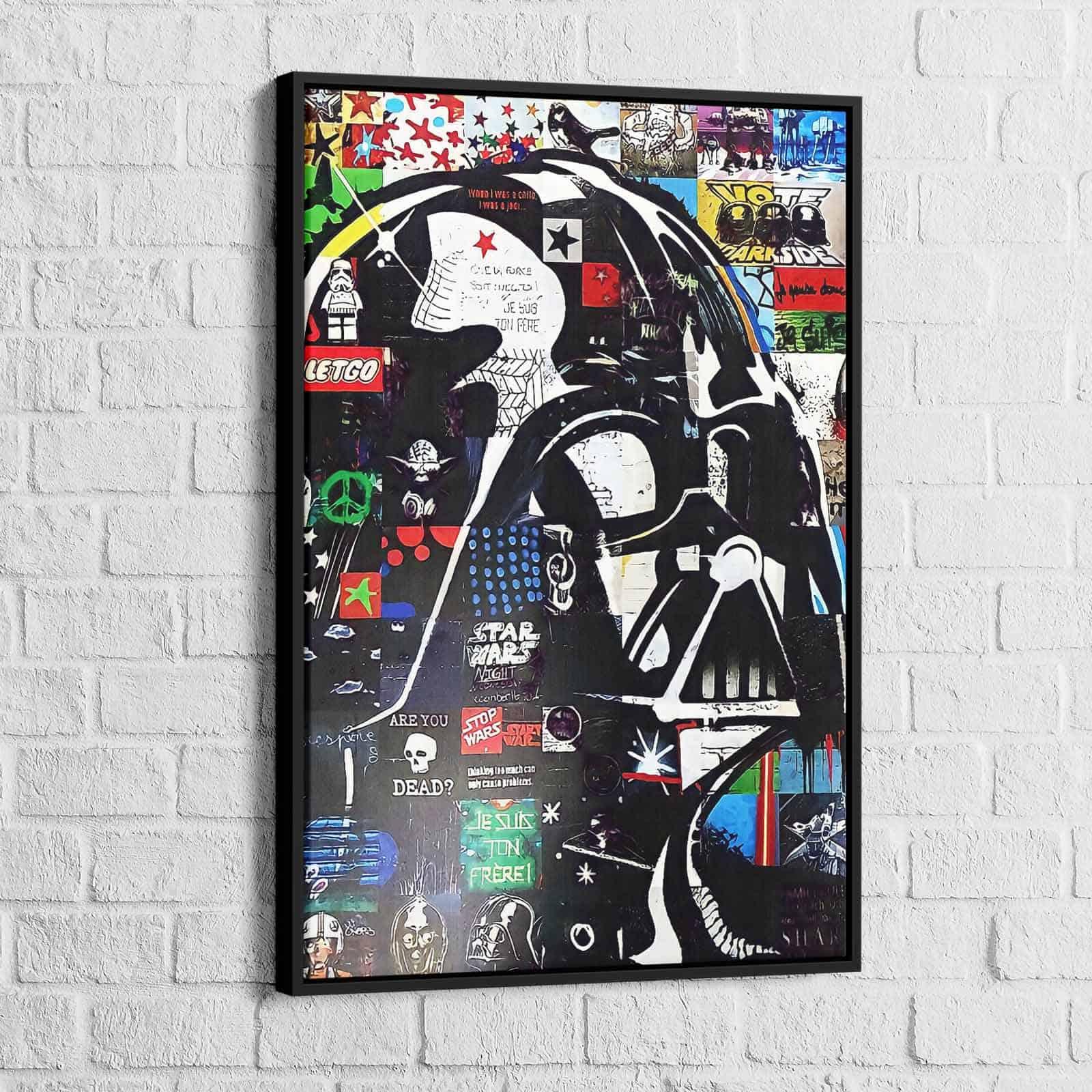 Tableau Star Wars Dark Vador Graf - Montableaudeco