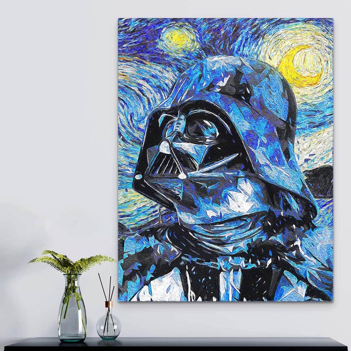Tableau Star Wars Van Gogh Collection