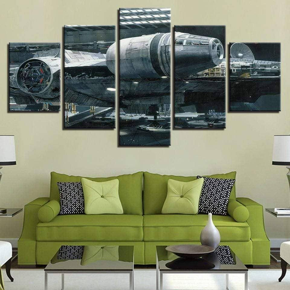 Tableau Star Wars Le Faucon - Montableaudeco