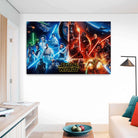 Tableau Star Wars Les Films - Montableaudeco