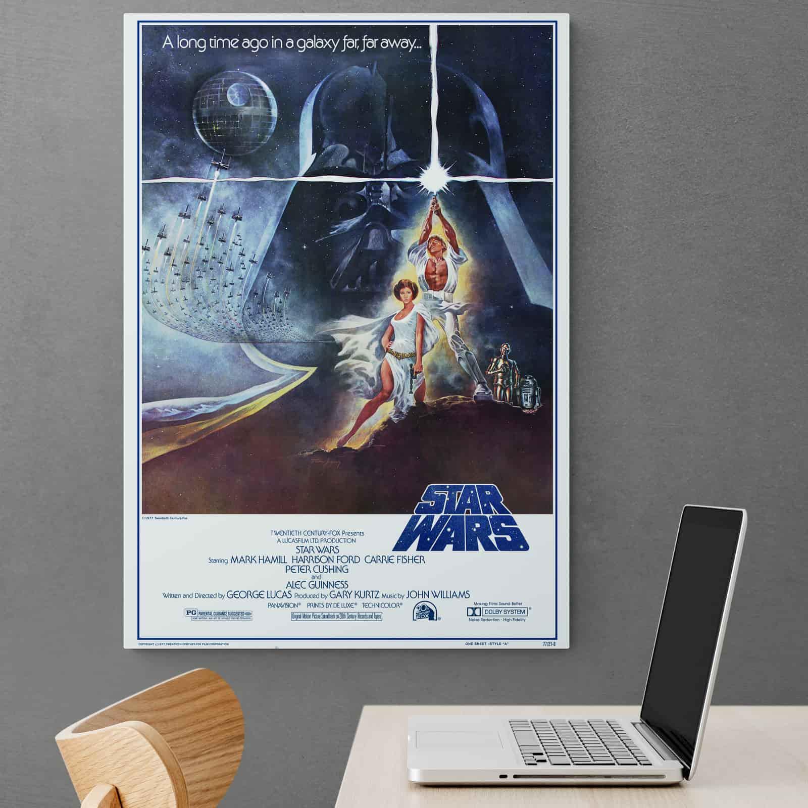 Tableau Star Wars Original La Guerre des Etoiles - Montableaudeco