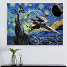 Tableau Star Wars Van Gogh Collection - Montableaudeco