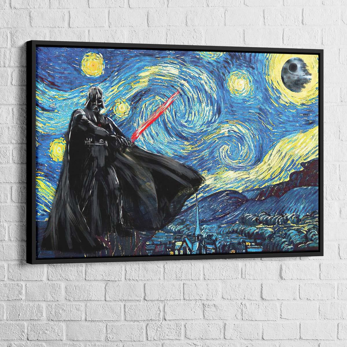 Tableau Star Wars Van Gogh Collection - Montableaudeco