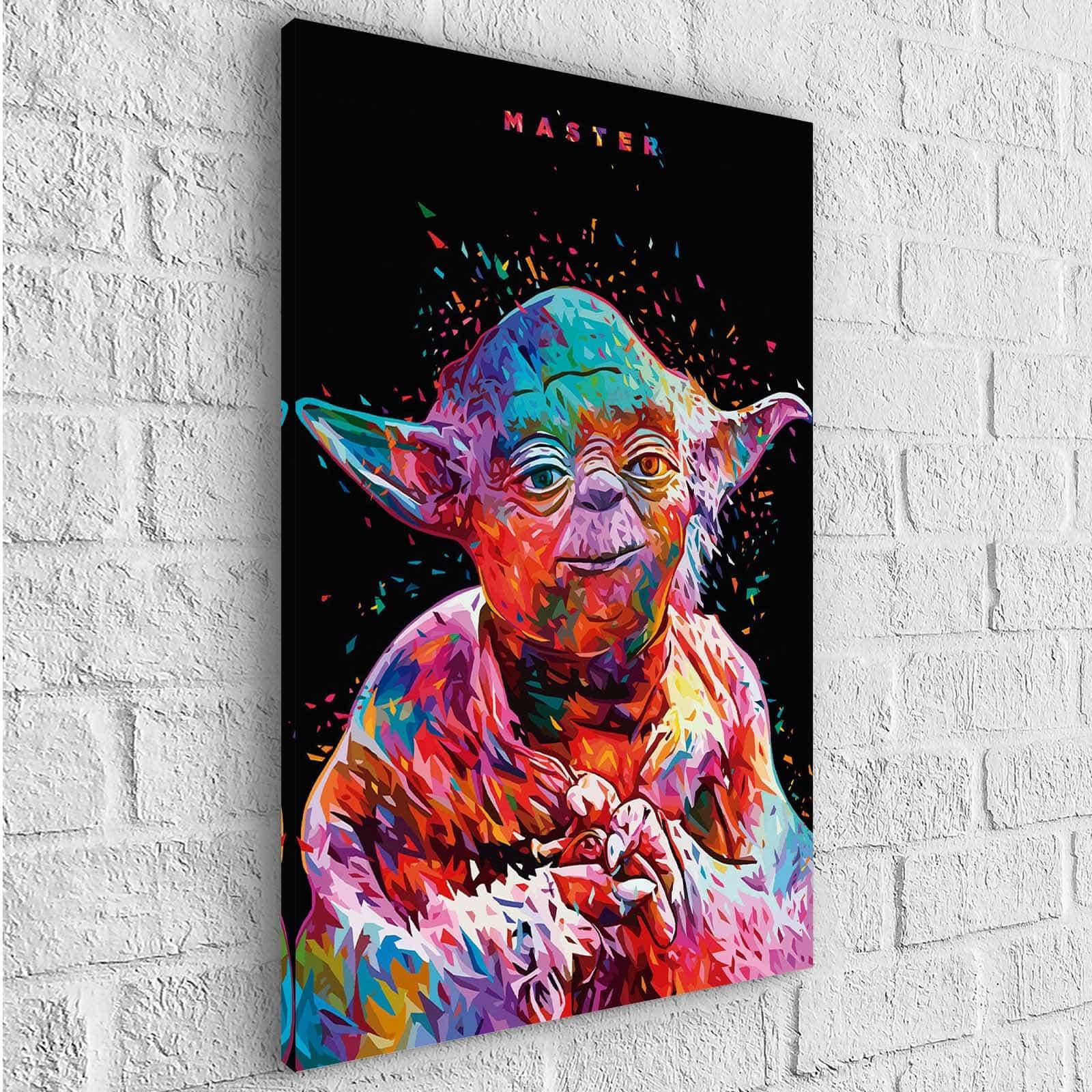 Tableau Star Wars Yoda Master - Montableaudeco