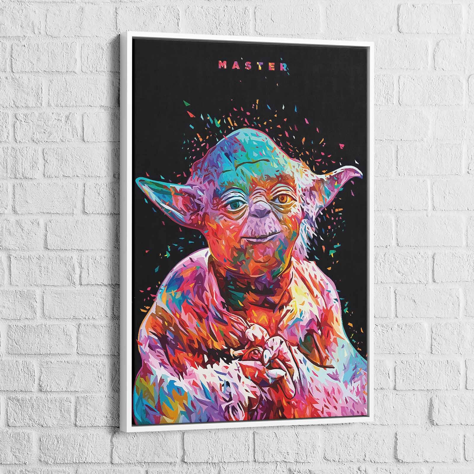 Tableau Star Wars Yoda Master - Montableaudeco