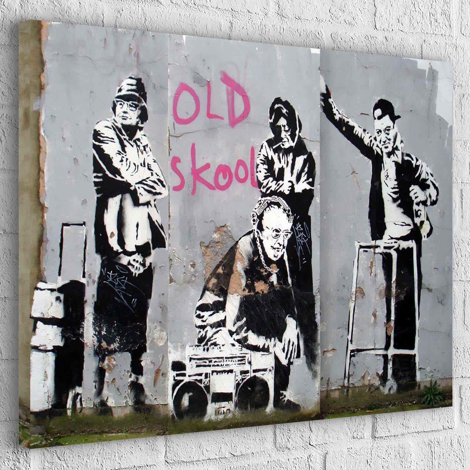 Tableau Banksy  La Déco à Prix Grossiste – Montableaudeco