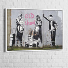 Tableau Street Art Banksy Mur Graffiti - Montableaudeco