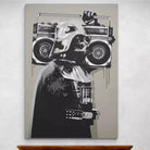 Tableau Street Art Banksy Vador - Montableaudeco