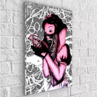 Tableau Street Art Blanche Neige - Montableaudeco