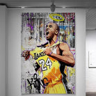 Tableau Street Art Kobe Bryant - Montableaudeco