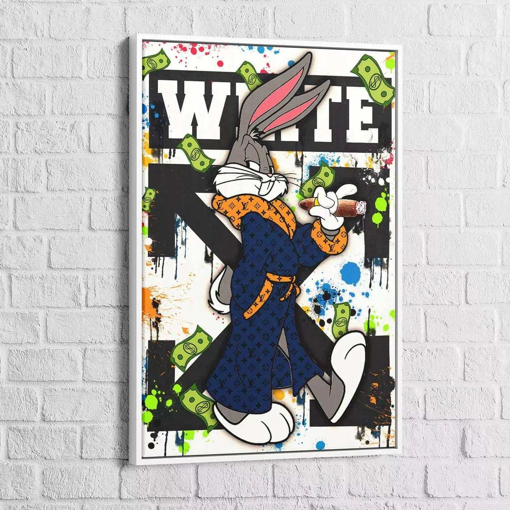 Tableau Street Art Bugs Bunny - Montableaudeco