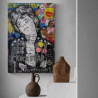 Tableau Street Art Mick Jagger - Montableaudeco