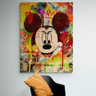 Tableau Street Art Mickey Crazy - Montableaudeco