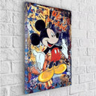 Tableau Street Art Mickey Life is Beautiful - Montableaudeco