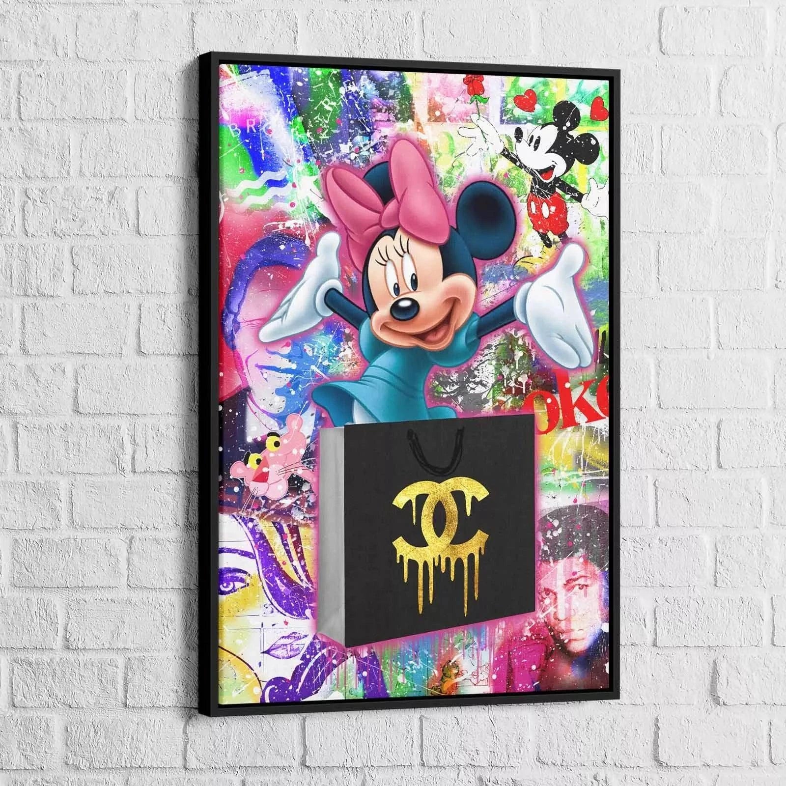 Tableau Street Art Minnie Bag - Montableaudeco