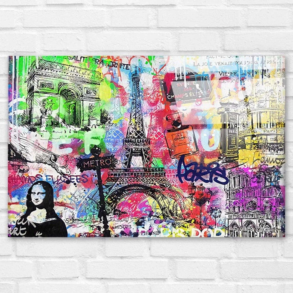 Tableau Street Art Paris - Montableaudeco