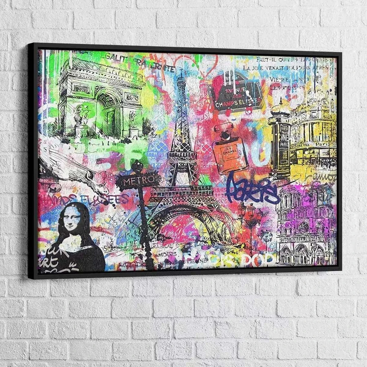 Tableau Street Art Paris - Montableaudeco