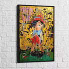 Tableau Street Art Pinocchio - Montableaudeco