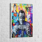 Tableau Street Art Wolf Superman - Montableaudeco