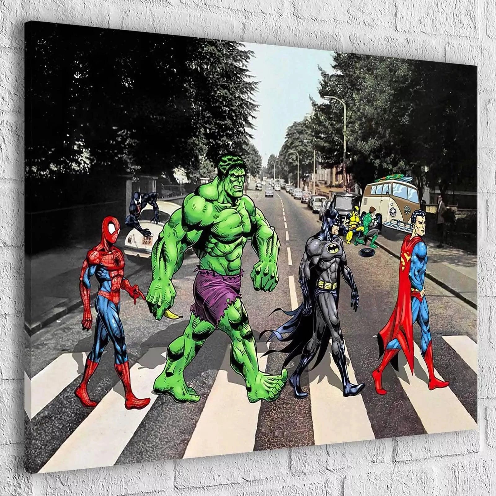 Tableau Street Marvel Abbey Road - Montableaudeco