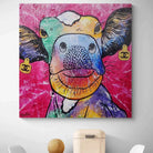 Tableau Vache Fashion - Montableaudeco