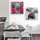 Tableau Vache Fashion - Montableaudeco