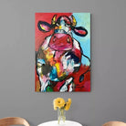 Tableau Vache Moderne - Montableaudeco