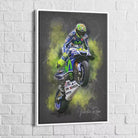 Tableau Valentino Rossi Superbike - Montableaudeco