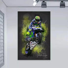 Tableau Valentino Rossi Superbike - Montableaudeco