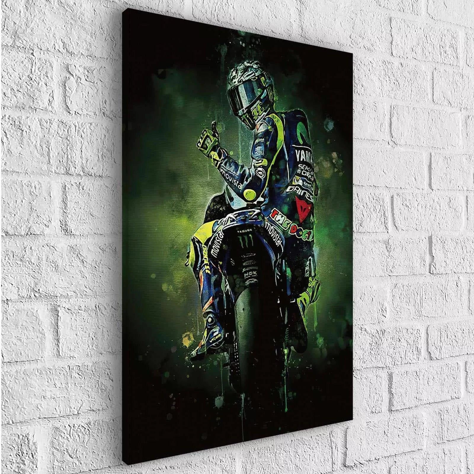 Tableau Valentino Rossi Superbike - Montableaudeco