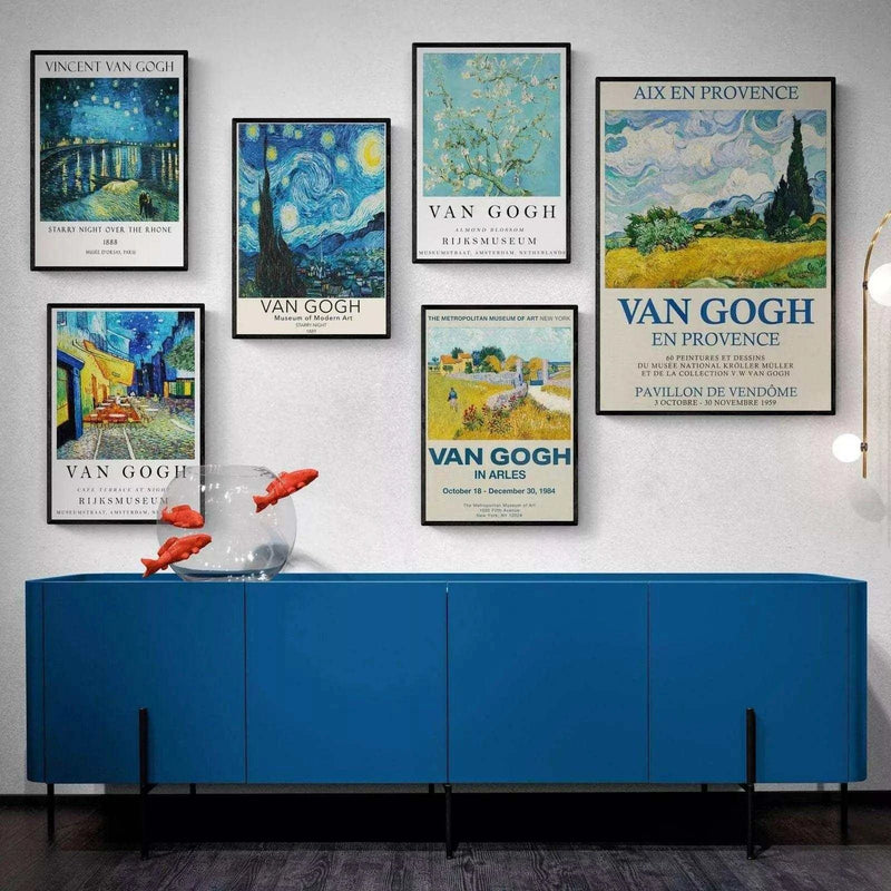 Tableau Van Gogh Collection Affiche Vintage - Montableaudeco