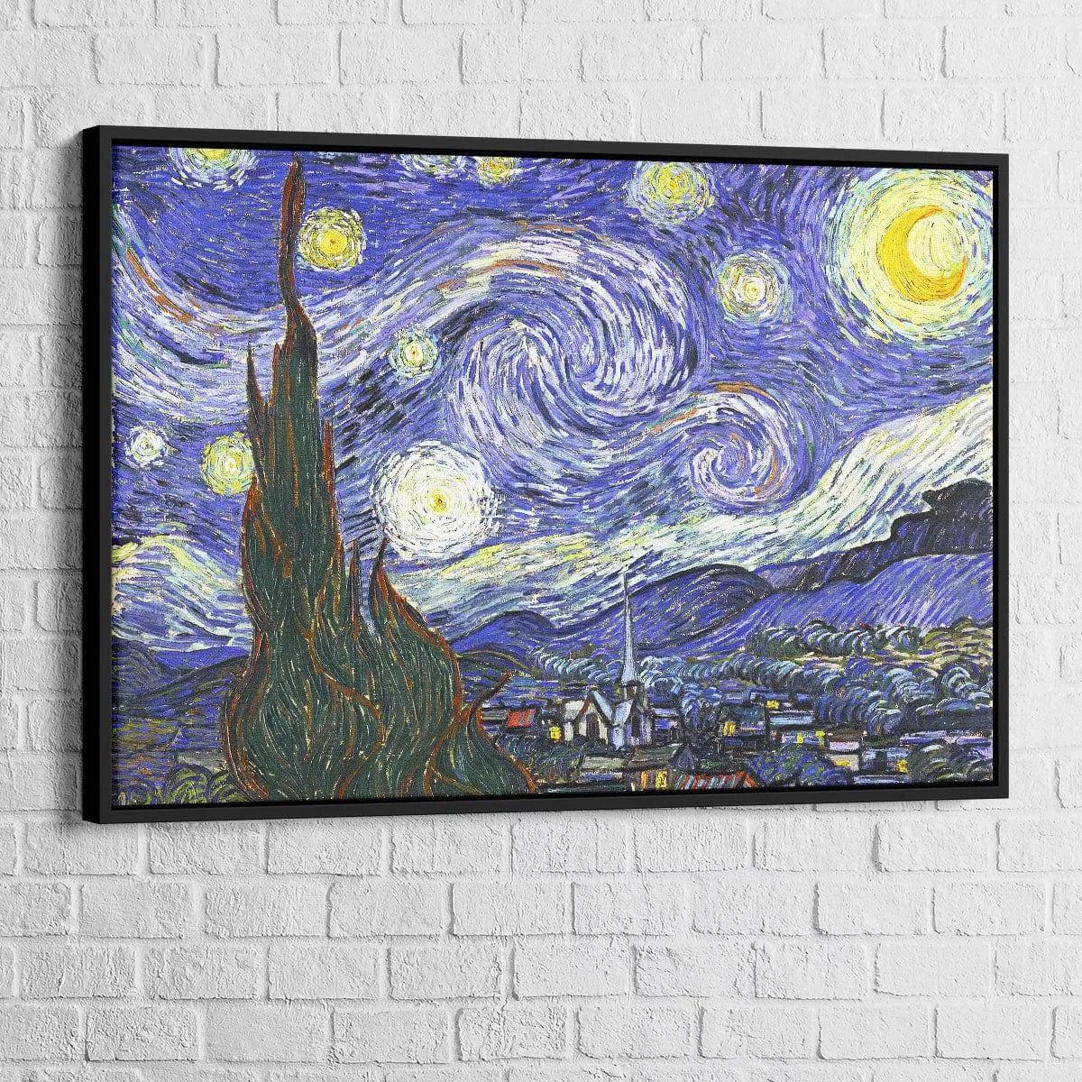 Tableau Vincent Van Gogh Nuit Etoilée - Montableaudeco