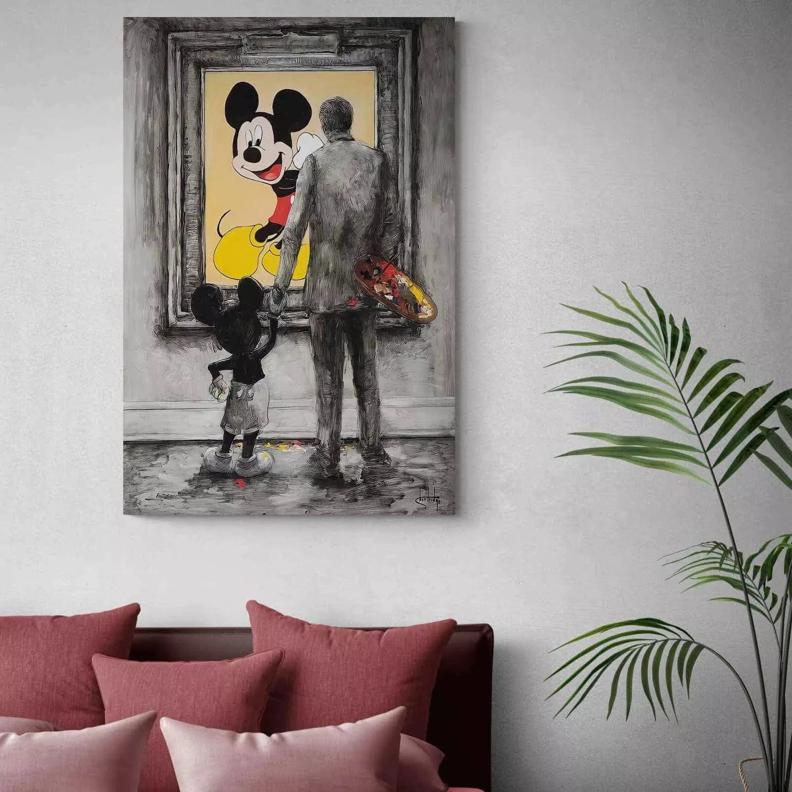 Tableau Walt Disney Le Créateur - Montableaudeco